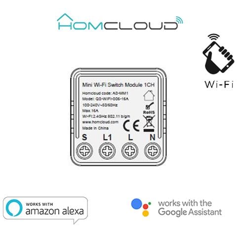 Modulo Interruttore Mini Wifi 1 Canale As-mm1 - Foto 1